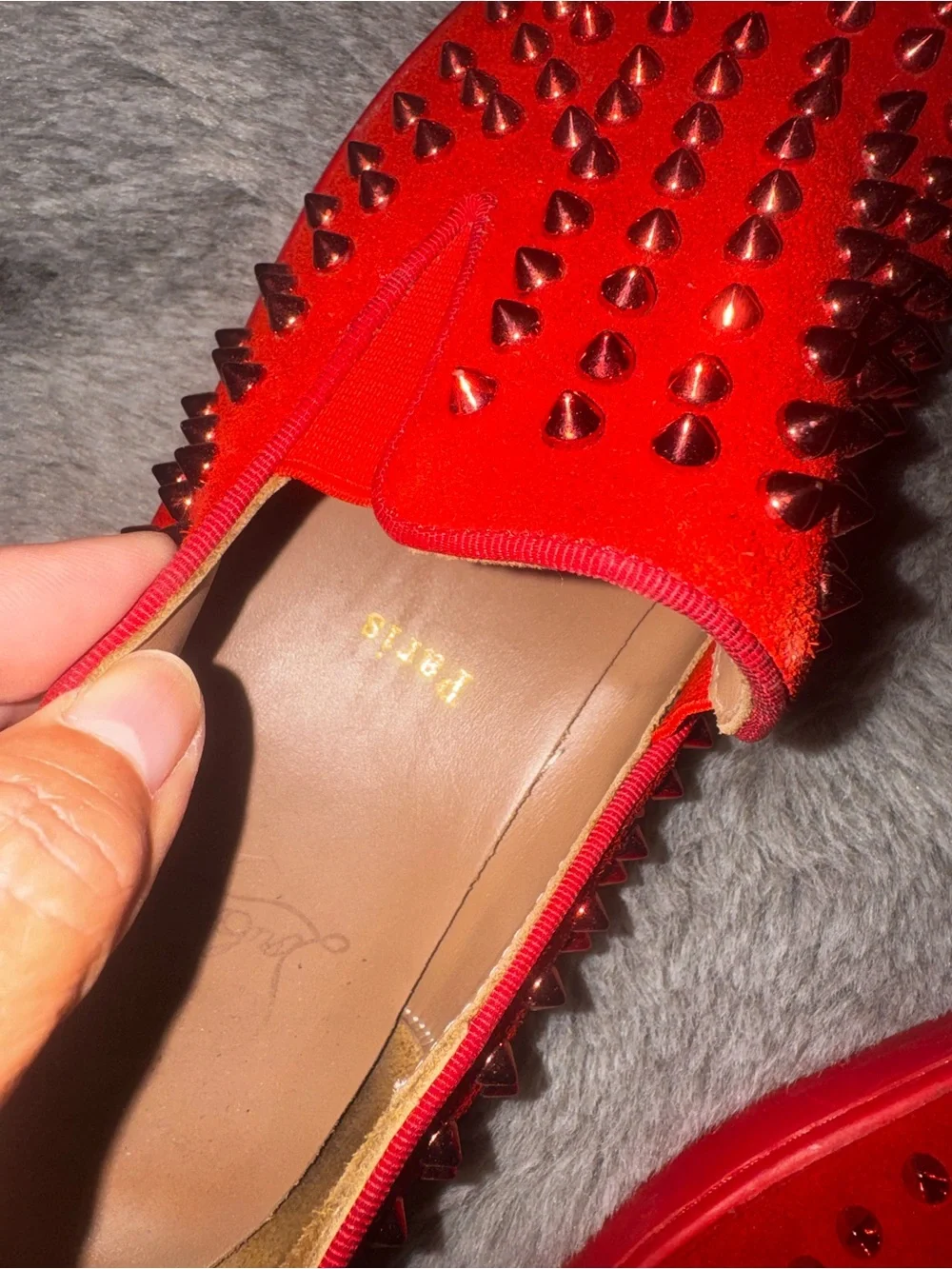Christian Louboutin bold red